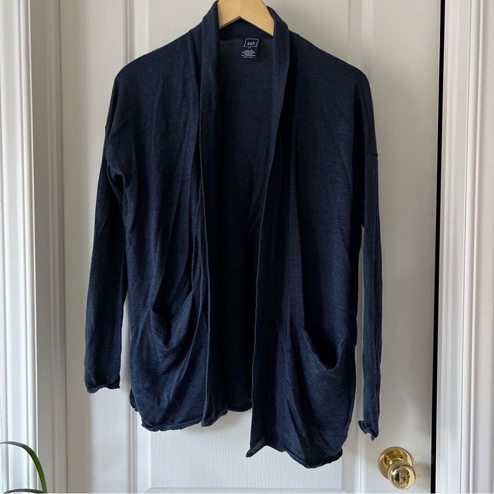Navy Blue Cardigan